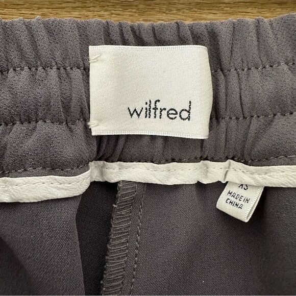 Aritzia Wilfred Buffon Crepe Jogger In Earl Grey Sz XS - Picture 7 of 11